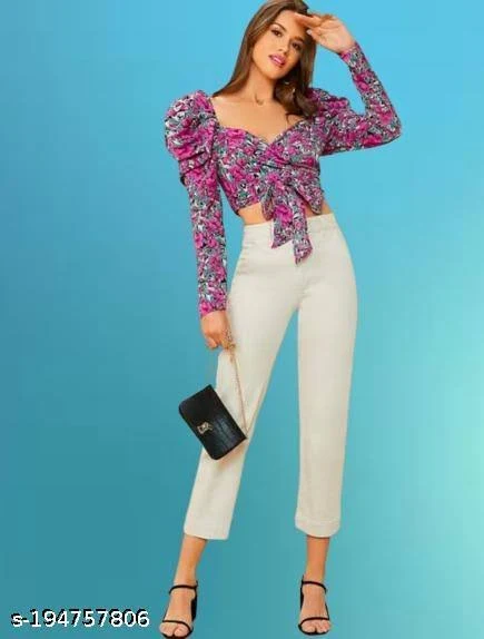 Dream Beauty Fashion Women's Sweetheart Neck Multicolor Top & Tunics